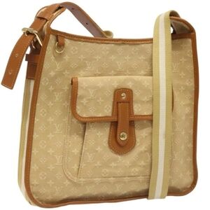 Louis Vuitton Beige Monogram Crossbody Bag